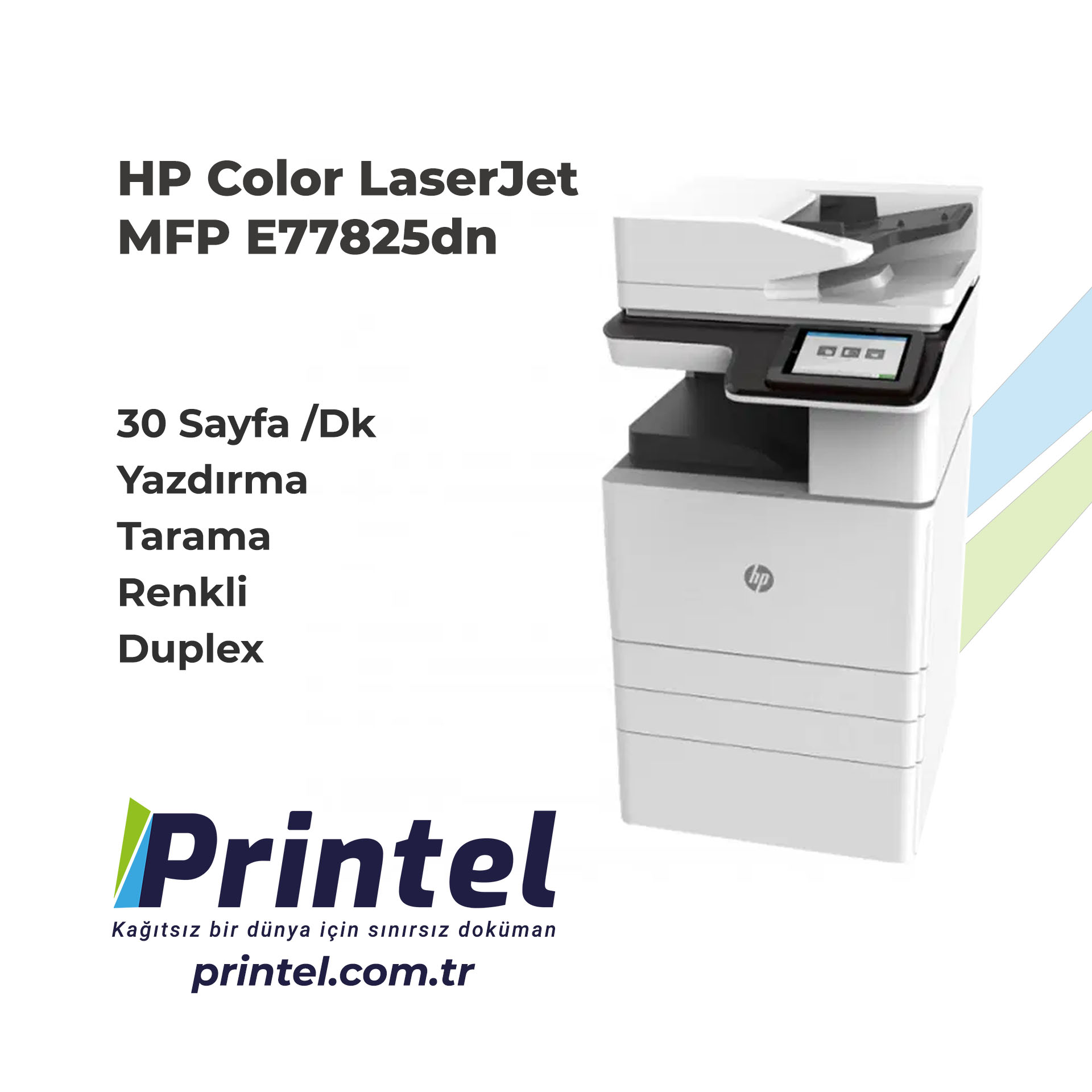 HP Color LaserJet MFP E77825dn 4