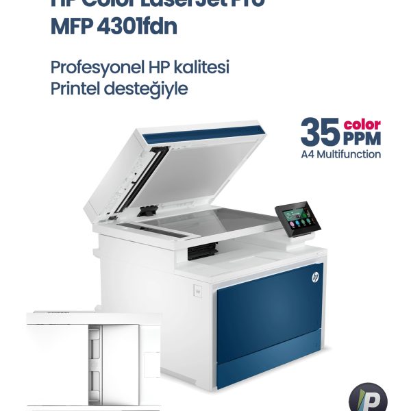 HP Renkli LaserJet Pro MFP 4301fdn Yazıcı 13