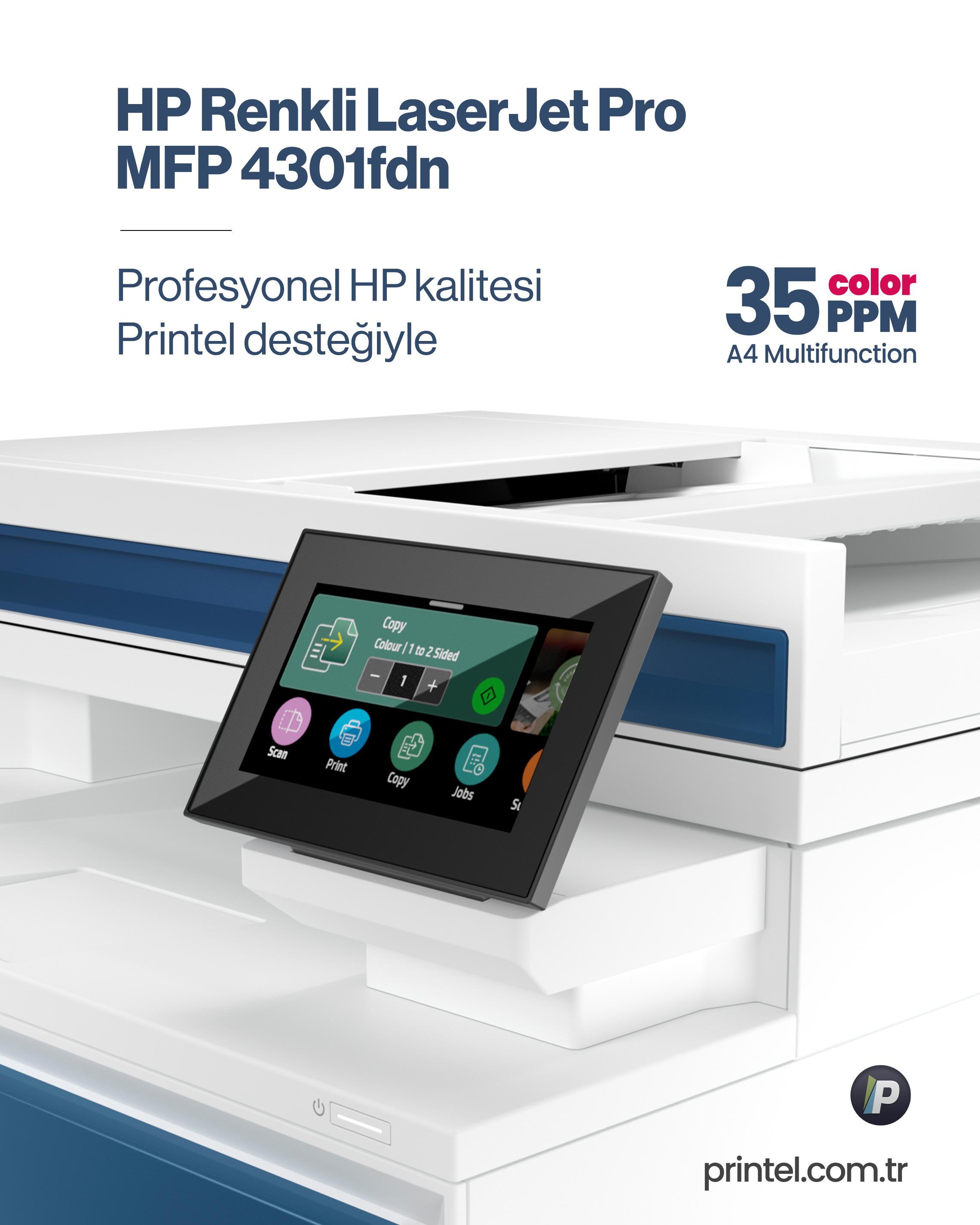 HP Renkli LaserJet Pro MFP 4301fdn Yazıcı: Kurumsal Yazdırma İhtiyaçlarına Uyumlu Çözüm 2