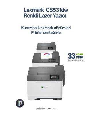 Colour Laser Printer Dubleks (2-taraflı) Yazdırma: Integrated Duplex Baskı Hızı: Renkli 33 sayfa/dakika'ya kadar Tavsiye Edilen Aylık Baskı Adetleri: 1,500 - 10,000 sayfa†