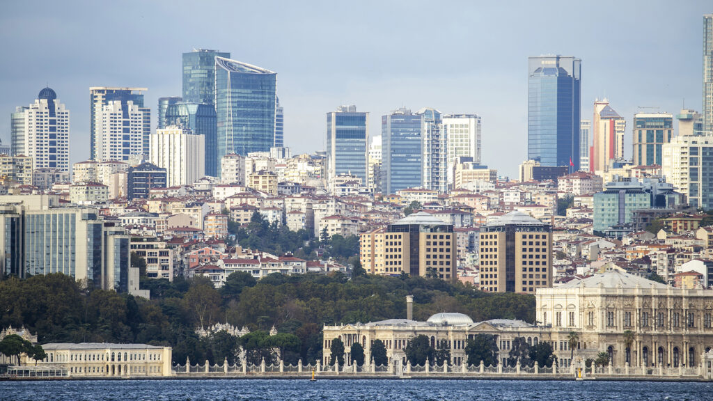 istanbul'u iş dünyasını anlatan bir fotoğraf