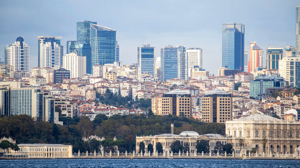 istanbul'u iş dünyasını anlatan bir fotoğraf